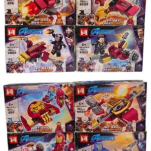 HEROES ASSEMBLE 8 EN 1 366 PIEZAS - MG1118 -