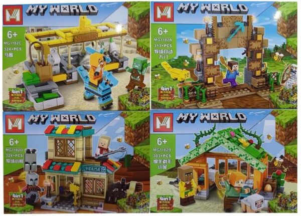 MY WORLD 4 EN 1 1264 PIEZAS - 1182 -