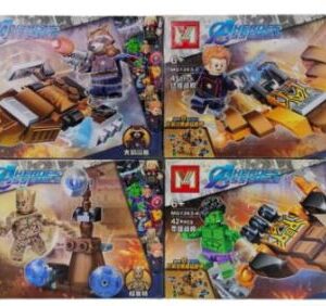 HEROES ASSEMBLE 8 EN 1 334 PIEZAS - MG1263 -