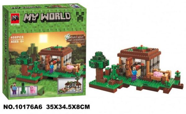 MINECRAFT - 408 PIEZAS -