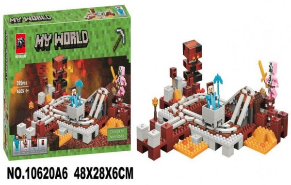 MINECRAFT - 399 PIEZAS - 10620A6