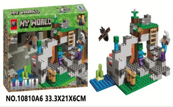 MY WORLD MINECRAFT 250 PIEZAS - 10810A6 -