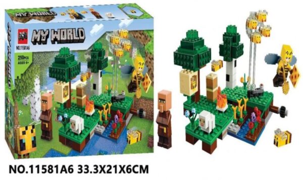 MY WOLRD MINECRAFT 250 PIEZAS - 11581A6 -