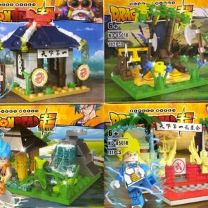 DRAGON BALL SET X 4 - 433 piezas -