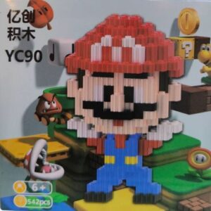 MICRO BRICK MARIO BROS 542 PIEZAS - YC90 -