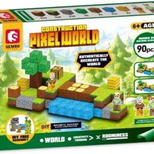 MINECRAFT MAGNETICO 90 PCS 301199 - F4-