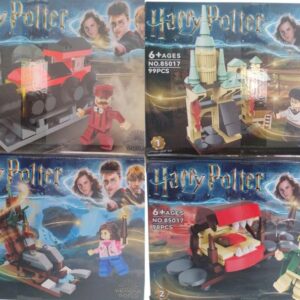 HARRY POTTER SET X 4 384 PCS - A5 -