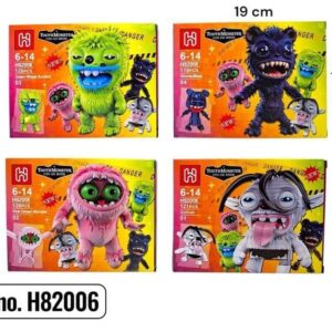 TOOTHMONSTER FUGGLER UGLY SET X 4 486 PCS - C3 - H82006