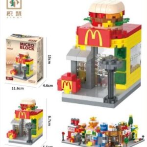 Mc Donalds + 500 PIEZAS MICRO BLOCK