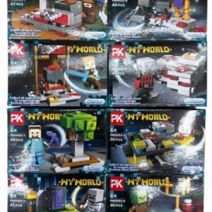 MY WORLD SET X 8 385 PCS - F2 - PK6002-