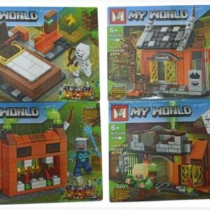 MY WORLD SET X 4 483 PCS MG838