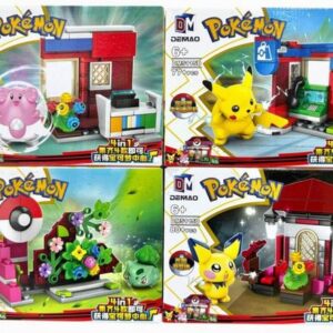 POKEMON SET 4 EN 1 304 PCS - DM5115-  D2 -