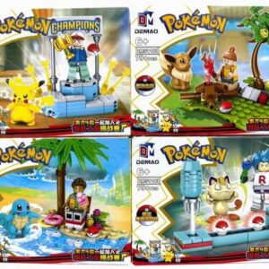 POKEMON SET 4 EN 1 318 PCS - DM5118-  D2 -