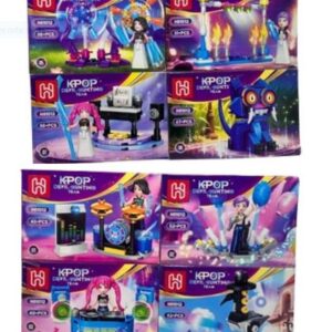 GUERRERAS K POP DEMON HUNTERS 8 EN 1 - 407 PCS - C3