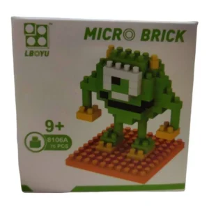 MICRO BRICK - DISNEY - MIKE WAZOWSKY - 70 PIEZAS - 8106A