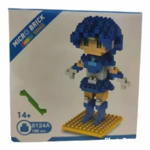 MINI BLOQUES - SAILOR MOON- SAILOR MERCURY- 190 PIEZAS - 8124A