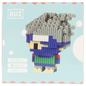 KAKASHI HATAKE 6012 - 420 PIEZAS - MICRO BLOCK DUZ