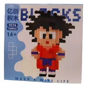 DRAGON BALL - GOKU - 749 PIEZAS - MICRO BLOCK - YC74