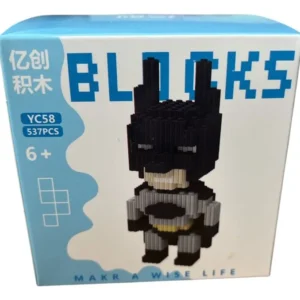 MINI BLOQUES - SUPERHEROES - BATMAN - 537 PIEZAS - YC58