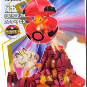 POKEBOLA SET DE 270 PCS CHARMANDER Y MEOWTH - SK5122C -