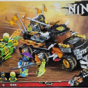 NINJA TRUCK + 3 PERSONAJES 615 PCS MG859