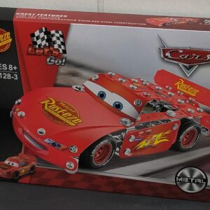 RAYO MCQUEEN ESTILO MECANO PARA ARMAR - 128-3 - B3 -
