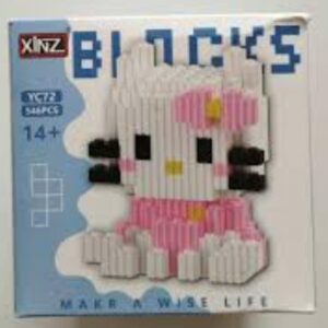 HELLO KITTY MICRO BRICKS - 546 PCS - YC72 - D3