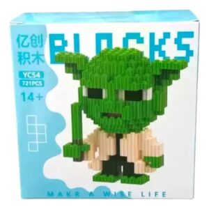 YODA STAR WARS MICRO BLOCKS 721 PCS - YC54 - K4-