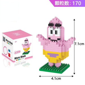 PATRICIO ESTRELLA (BOB ESPONJA) 170 PCS - 8133- K4-