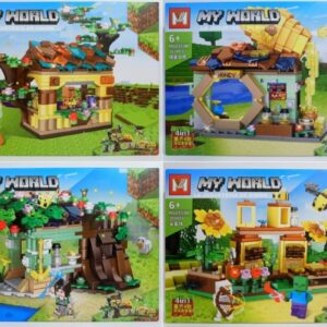 MY WORLD LA CASA DE LAS ABEJAS SET 4 EN 1 1306 PCS - MG1353