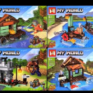 MY WORLD SET 4 EN 1 530 PCS -MG1311- F3-