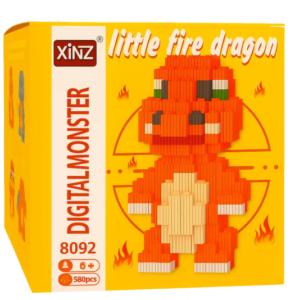 MICRO BLOKS CHARMANDER POKEMON 580 PCS - YC241 -