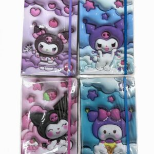 Cuaderno Tapa Dura Kuromi (15cm x 21cm)  Cod.021104
