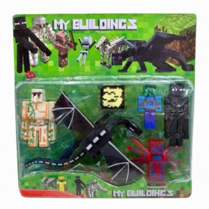 MINECRAFT X5 C/DRAGON COD.102251