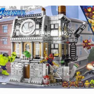 AVENGERS SANTUARIO DE NY CASA DR STRANGE (SANCTUM SANCTORUM) 1277 PCS + 6 PERSONAJES - MG1250 -