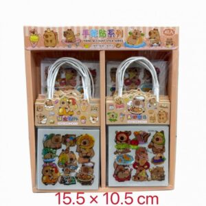 STICKERS CAPYBARA X40 (15.5x10.5cm) COD.125692
