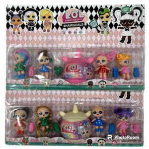 L.O.L BOLA UNICOÑIO + 4MUÑECAS COD.185557