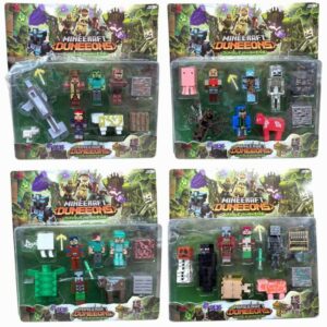 MINECRAFT X7 (DUNEEONES) C/CUBO COD.211201