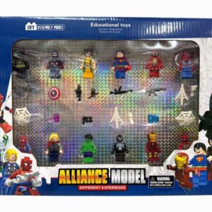 MINI LEGO AVENGERS X12 GRANDE CAJA COD.226229
