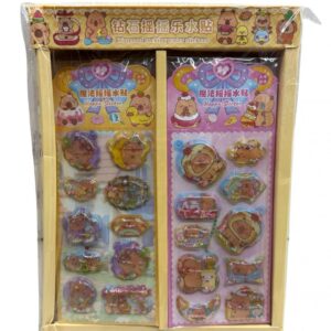 STICKERS CAPYBARA 3D X24 (24x10cm) OFERTA! COD.2411002