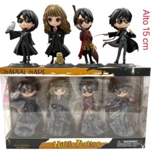 HARRY POTTER X4 EN CAJA MUY LINDO!!! COD.258733