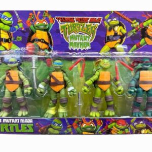 TORTUGA NINJA X4 MODERO NUEVO COD.260065