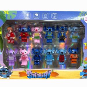 MINI LEGO STITCH X12  COD.263487