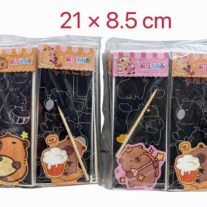 PAPEL MAGICO CAPYBARA (21X8.5CM) X24  COD.4758512