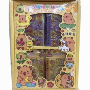 STICKERS CAPYBARA 3D X24 (14x10cm) OFERTA! COD.523625