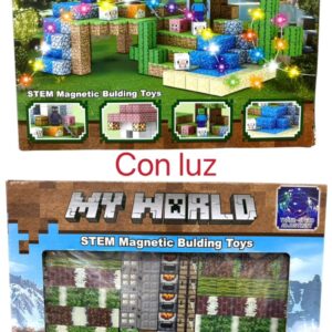 Cubos Imantados 348PCS C/LUZ COD. 536012