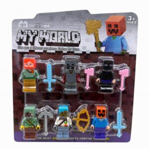 MINI LEGO MINECRAFT X6 COD.563359