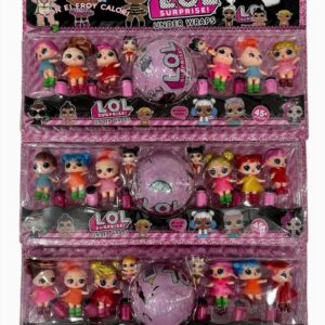 L.O.L BOLA + 8 MUÑECAS COD.630213