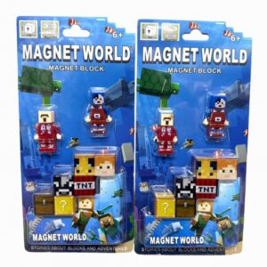 Cubos Imantados de Minecraft 6PCS  COD.800185