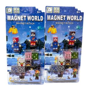 Cubos Imantados de Minecraft 6PCS  COD.800192